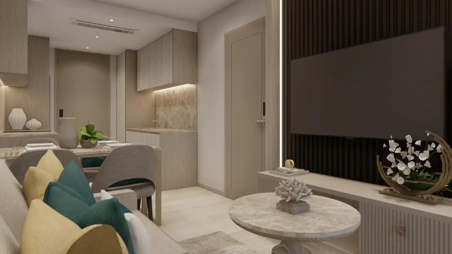 Interior view of Ozone Lagunia - Larger 1 Bedroom