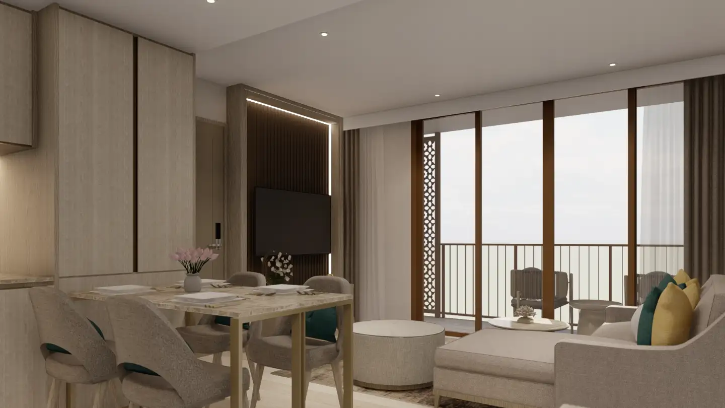 Interior view of Ozone Lagunia - 2 Bedroom