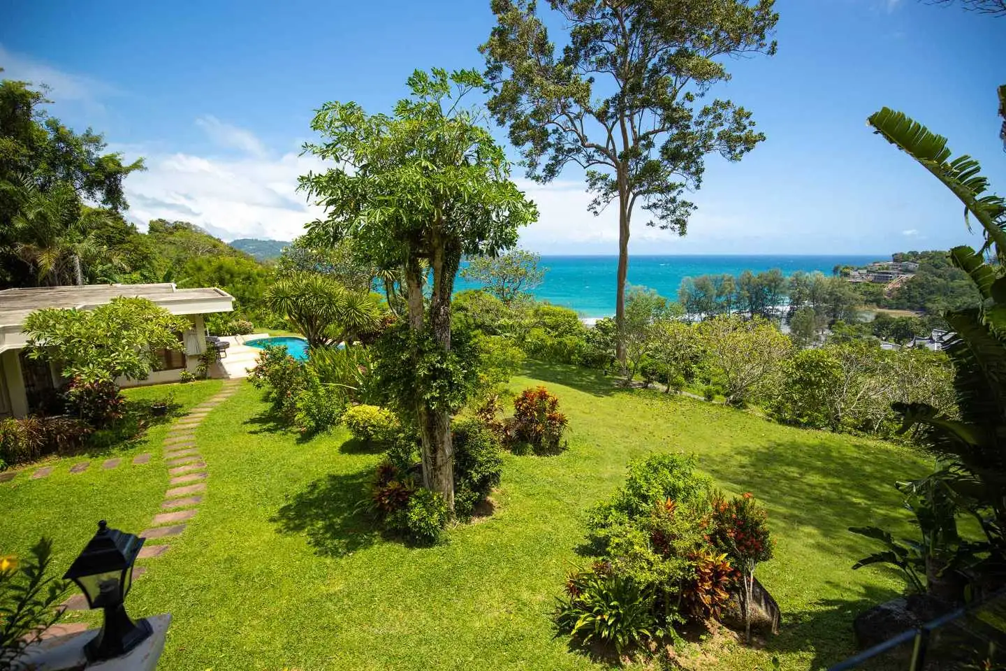 View from Three Ocean View Villas On One Land Plot In Kamala