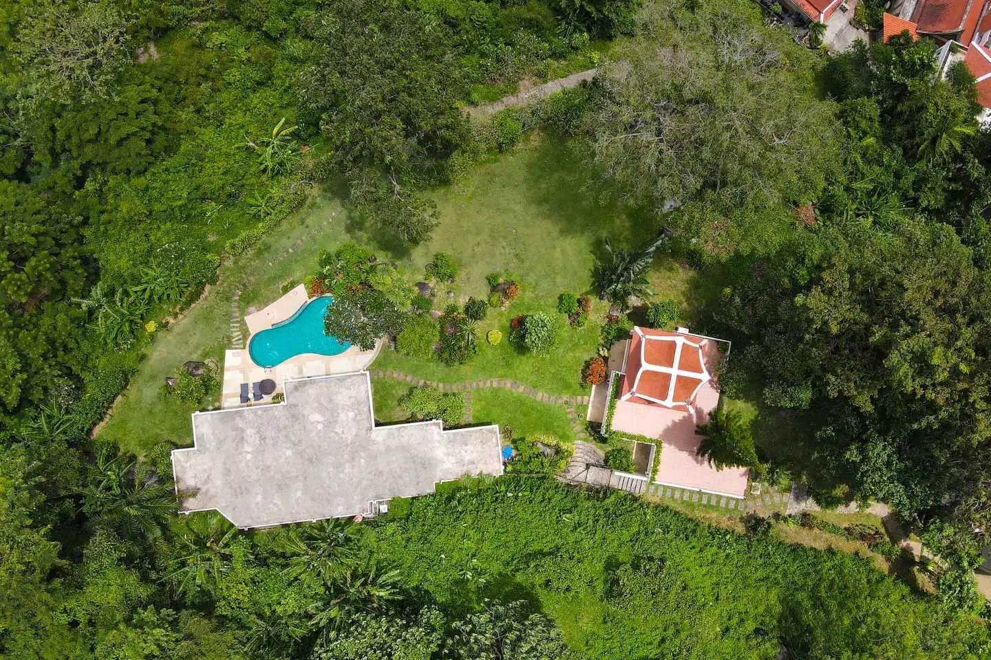 View from Three Ocean View Villas On One Land Plot In Kamala