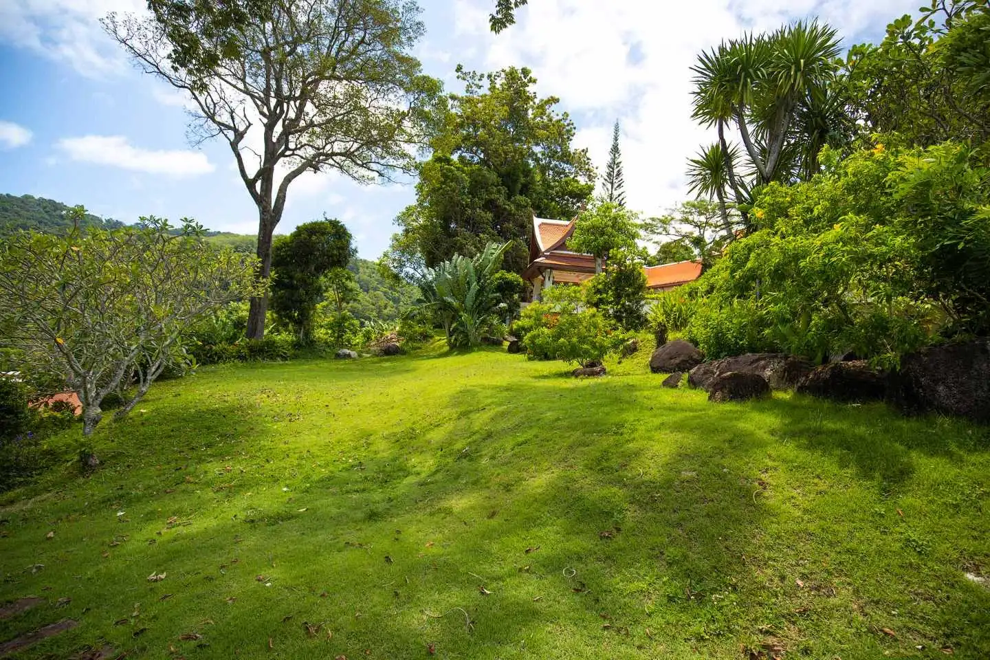 View from Three Ocean View Villas On One Land Plot In Kamala