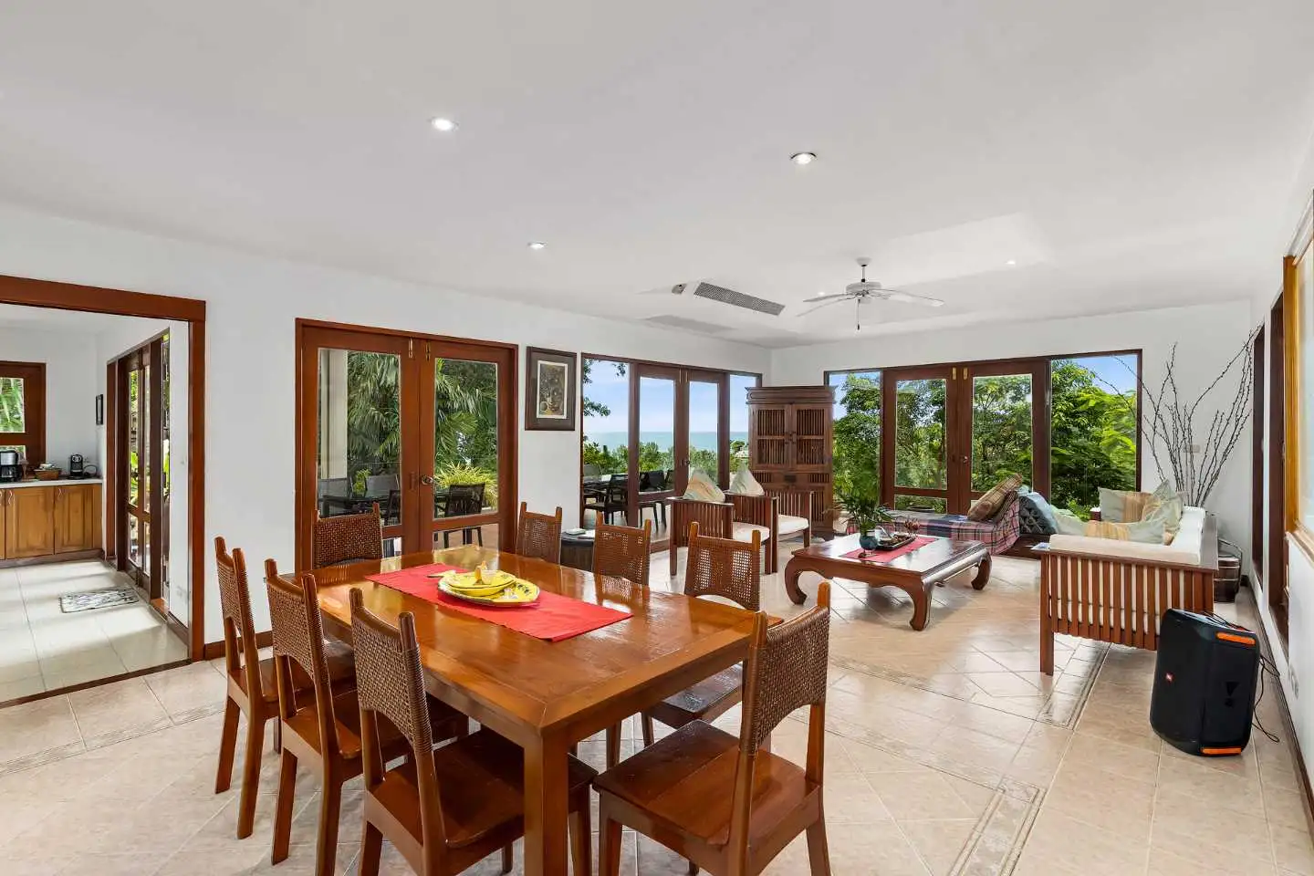 View from Three Ocean View Villas On One Land Plot In Kamala