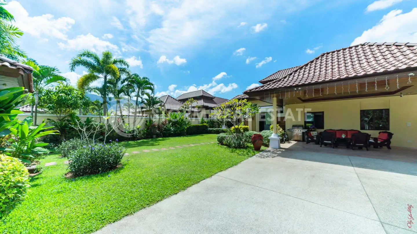 Interior view of 4 Bedroom Pool Villa Walking Distance To Bangtao Beach