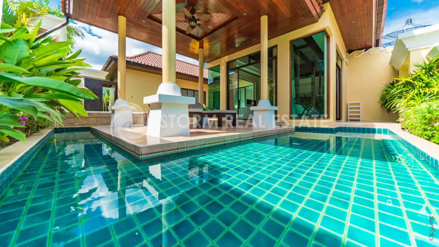 Interior view of 4 Bedroom Pool Villa Walking Distance To Bangtao Beach