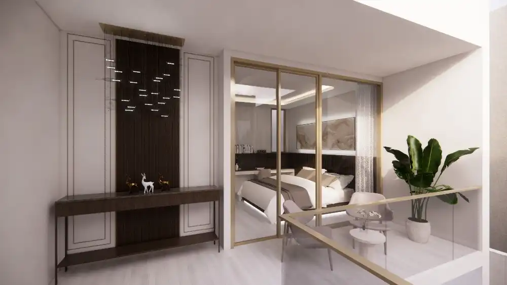 Interior view of Prime Villas