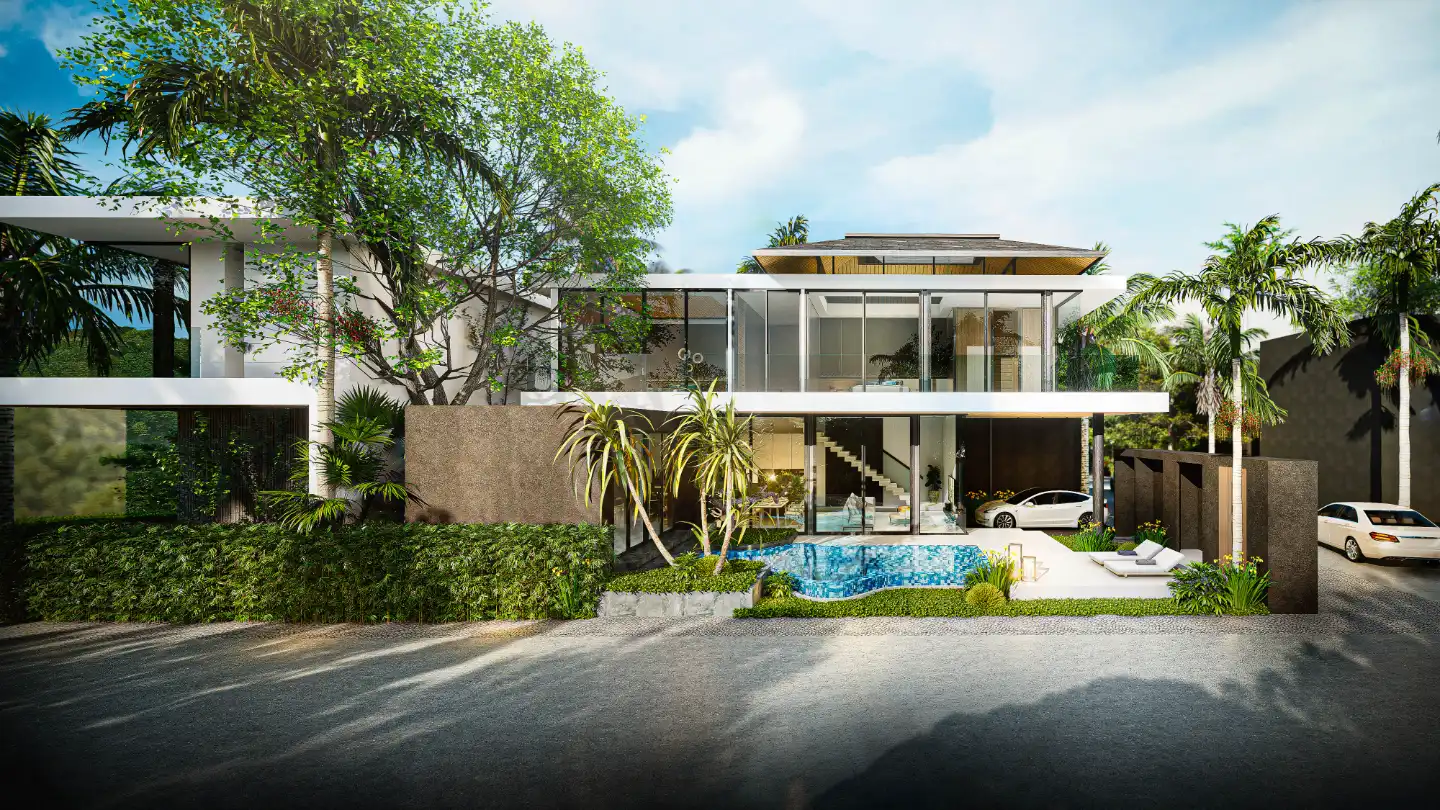 Interior view of Aileen Villas Layan - 3 Bedroom - Type A