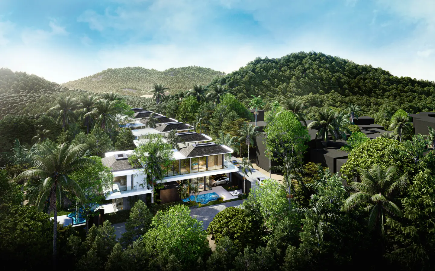 Interior view of Aileen Villas Layan - 3 Bedroom - Type A
