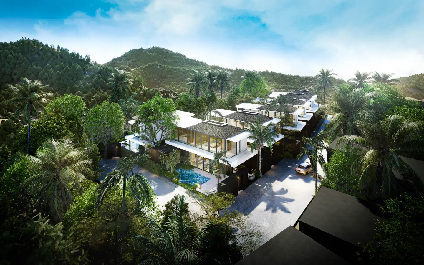Interior view of Aileen Villas Layan - 3 Bedroom - Type A