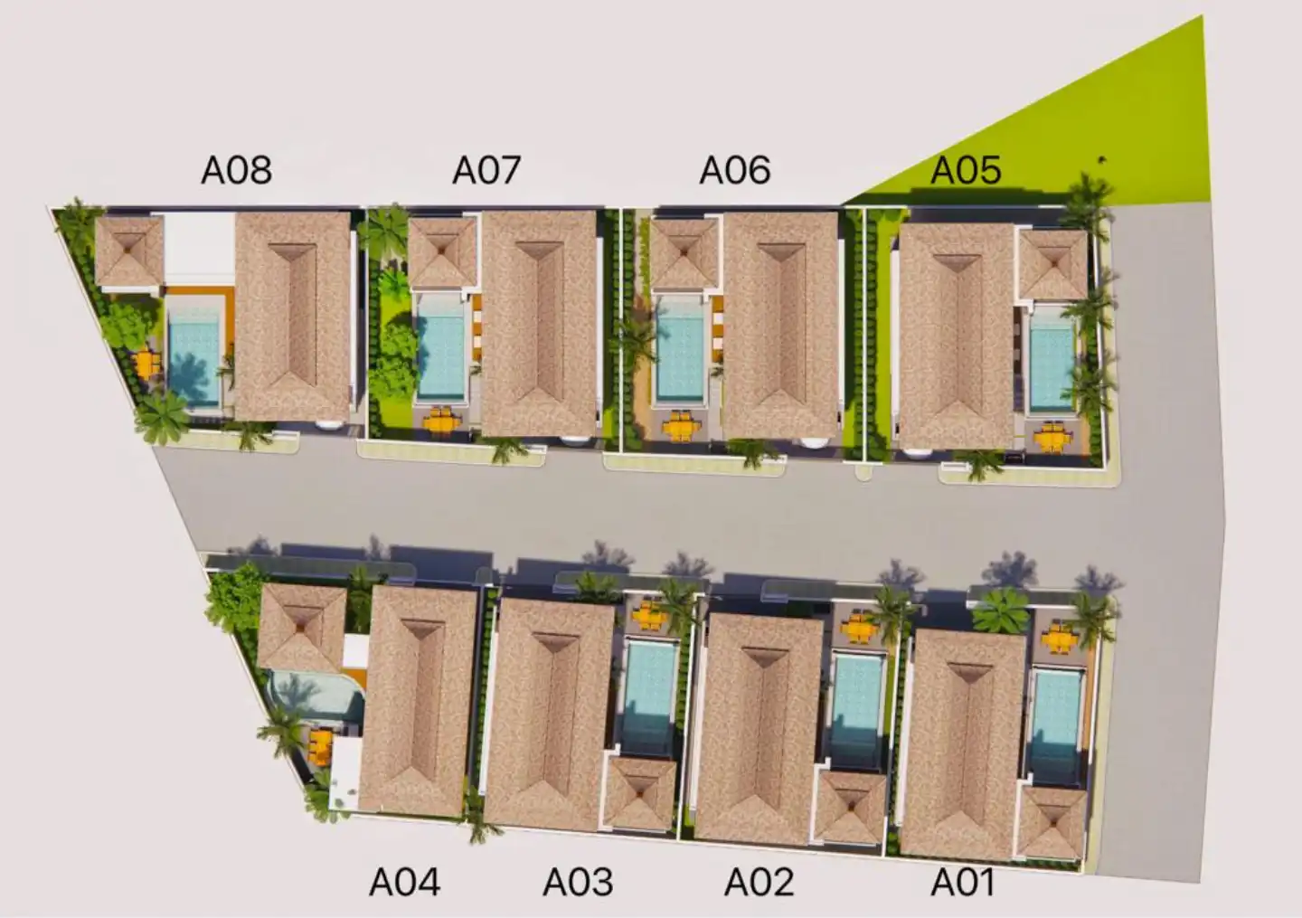 Exterior view of Golden Andes - Larger Plot