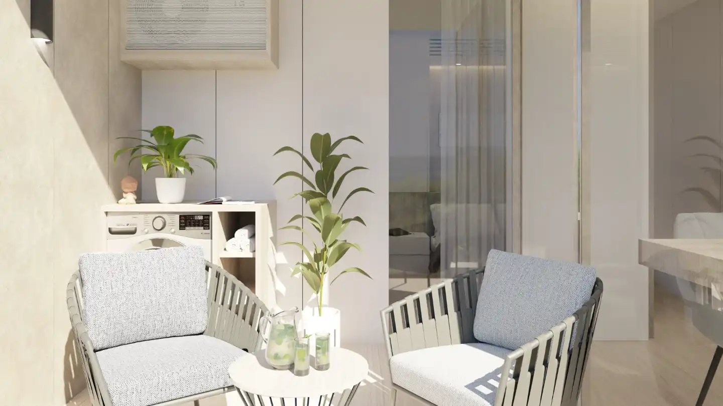 Interior view of California Condo - 2 Bedroom
