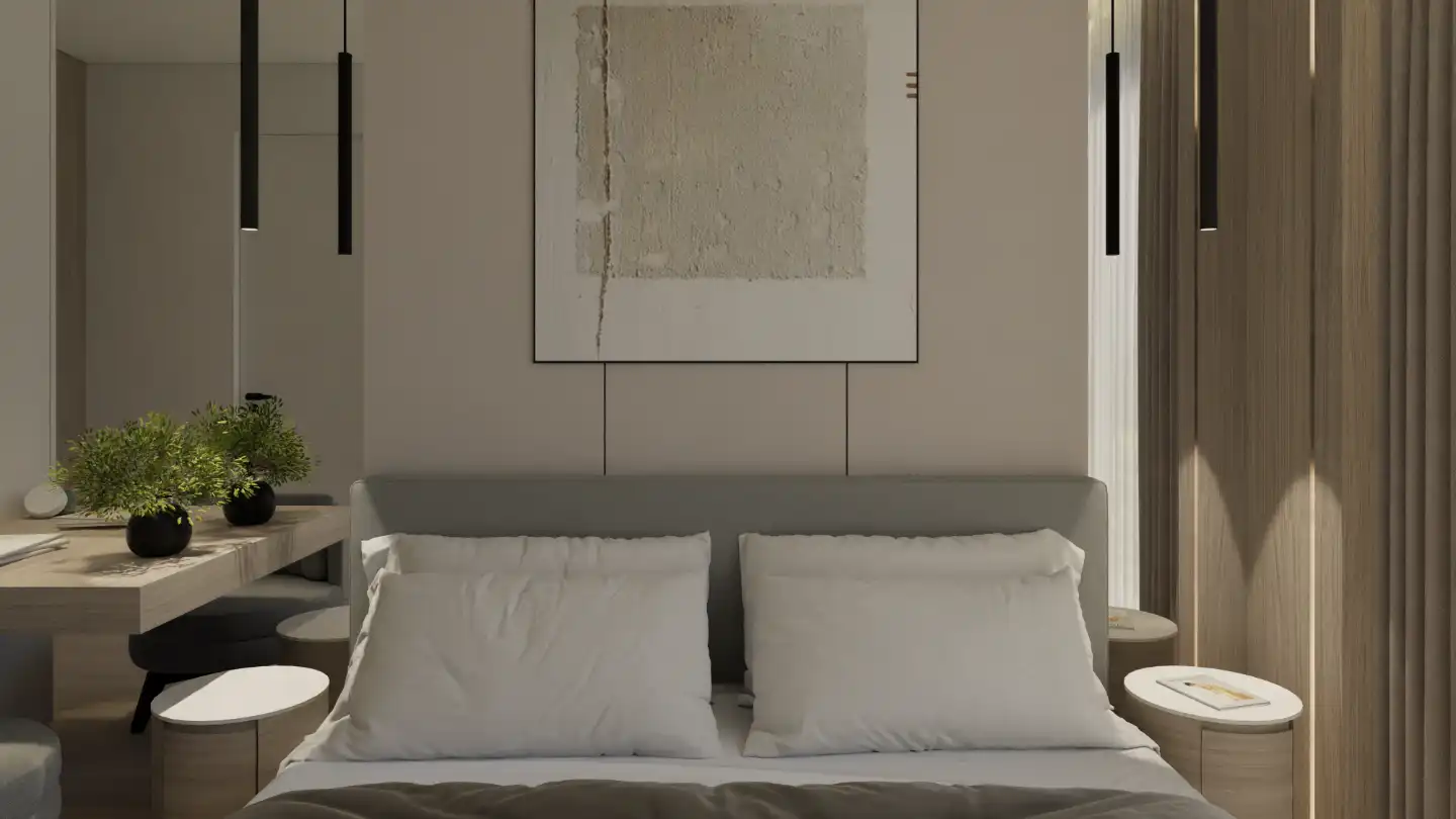 Interior view of California Condo - 2 Bedroom