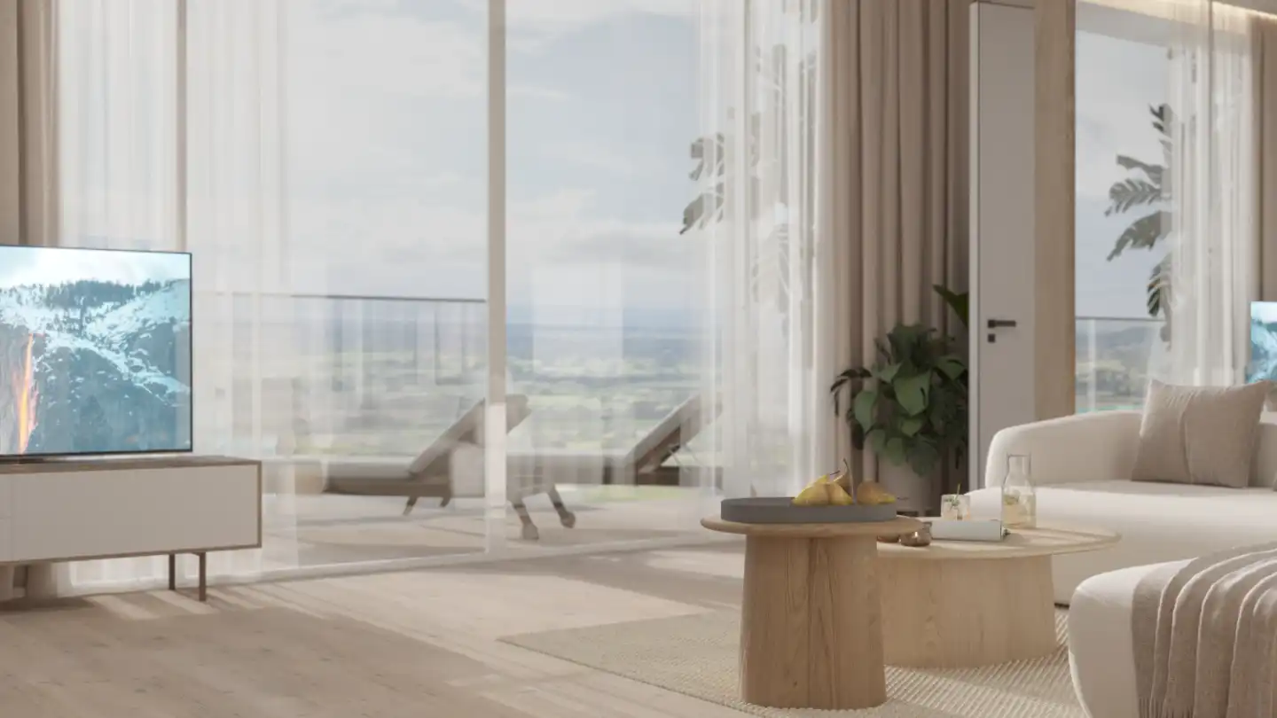 Interior view of California Condo - Larger 2 Bedroom