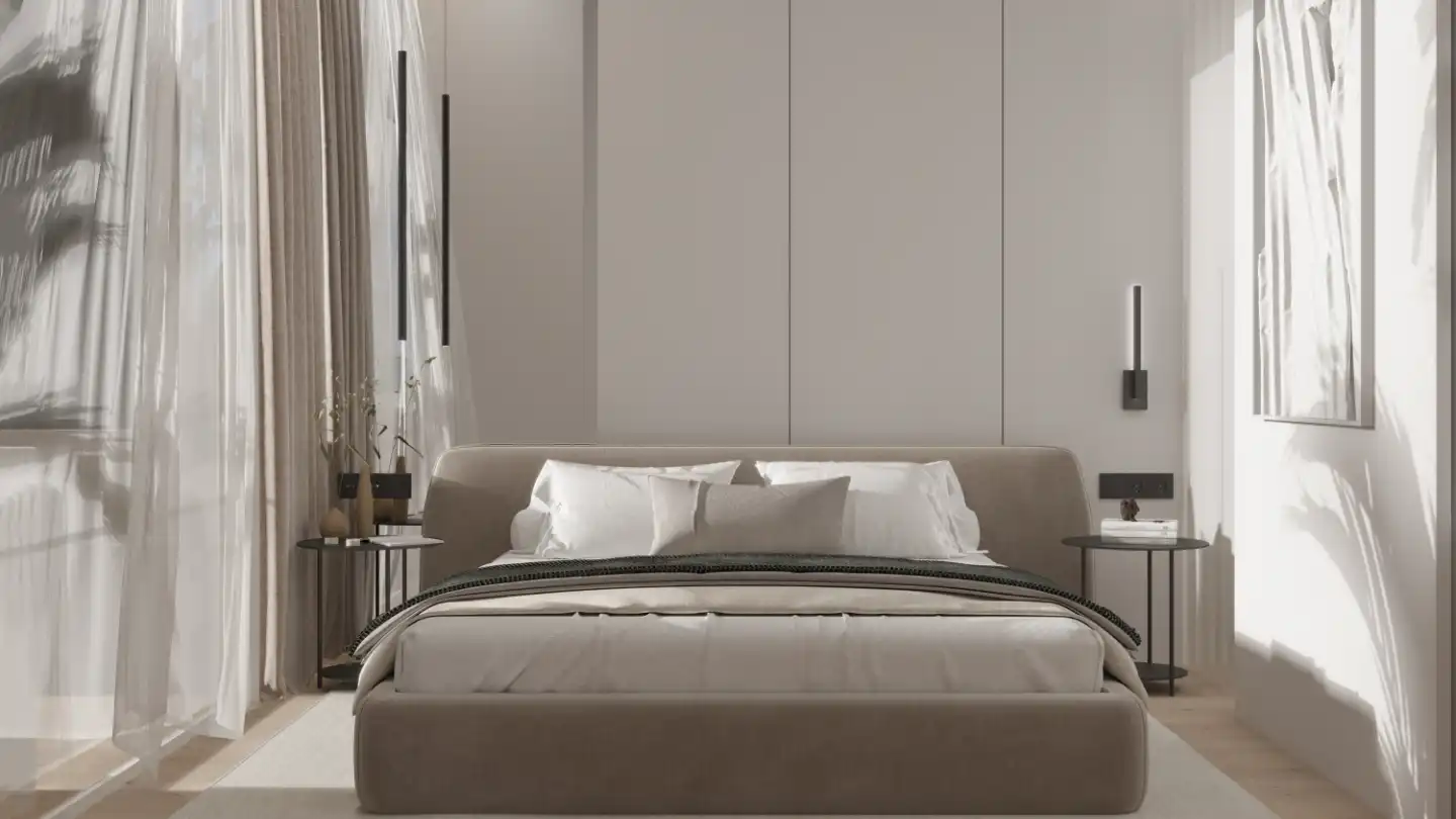 Interior view of California Condo - Larger 2 Bedroom
