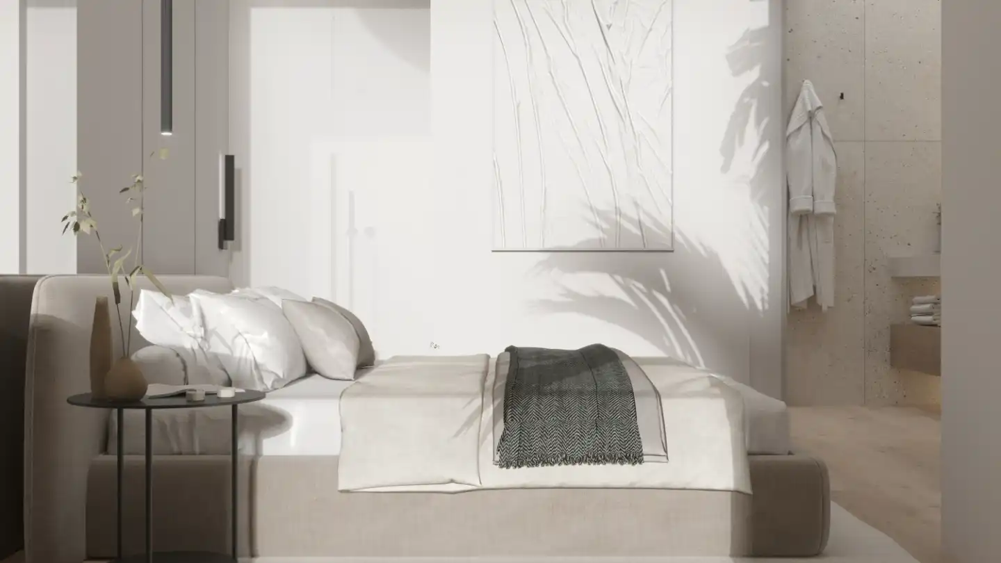 Interior view of California Condo - Larger 2 Bedroom
