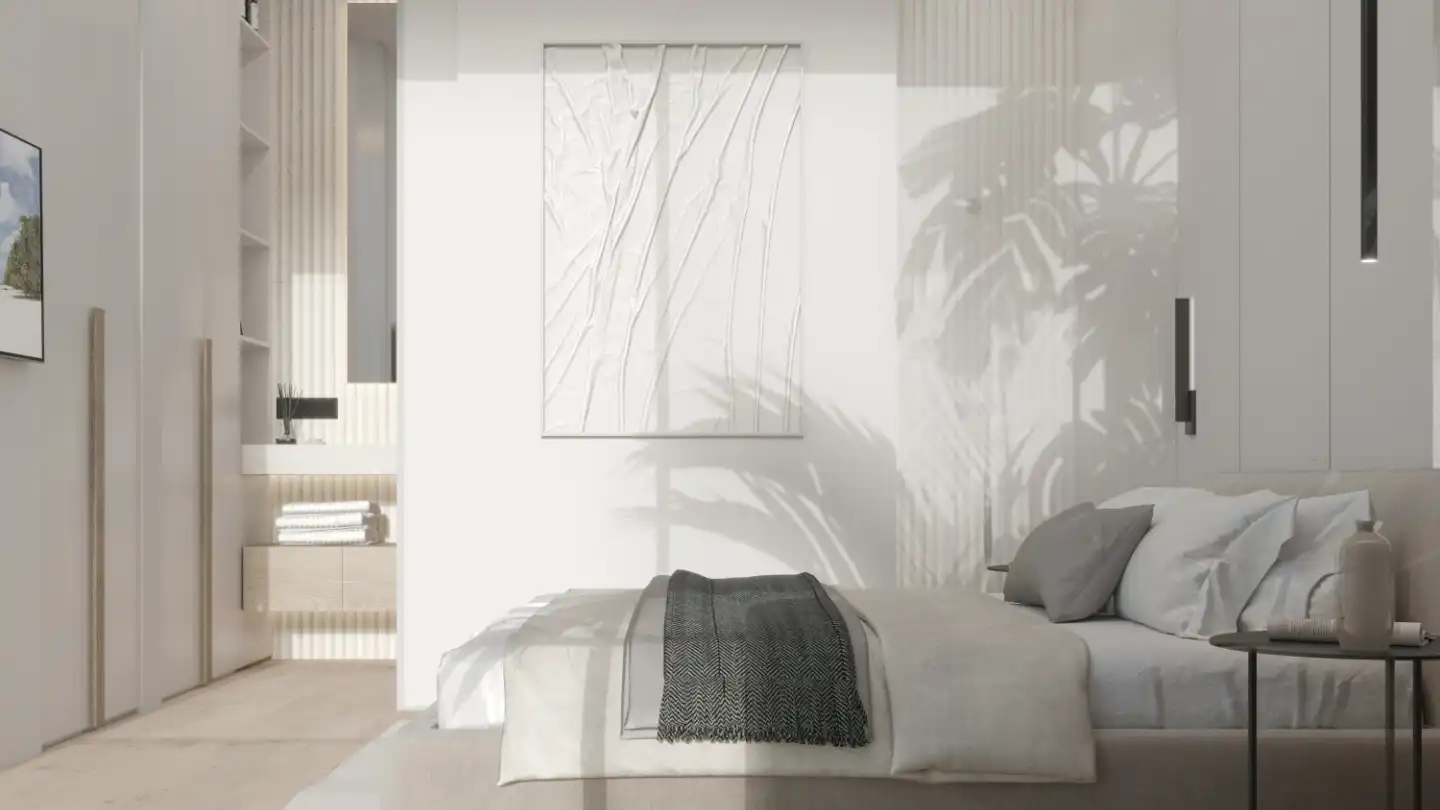 Interior view of California Condo - Larger 2 Bedroom