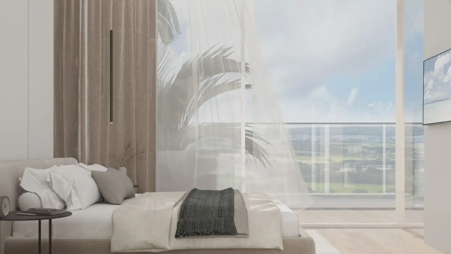 Interior view of California Condo - Larger 2 Bedroom