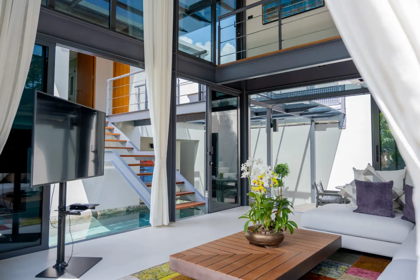 Interior view of Riverhouse Villas, Cherngtalay, Phuket