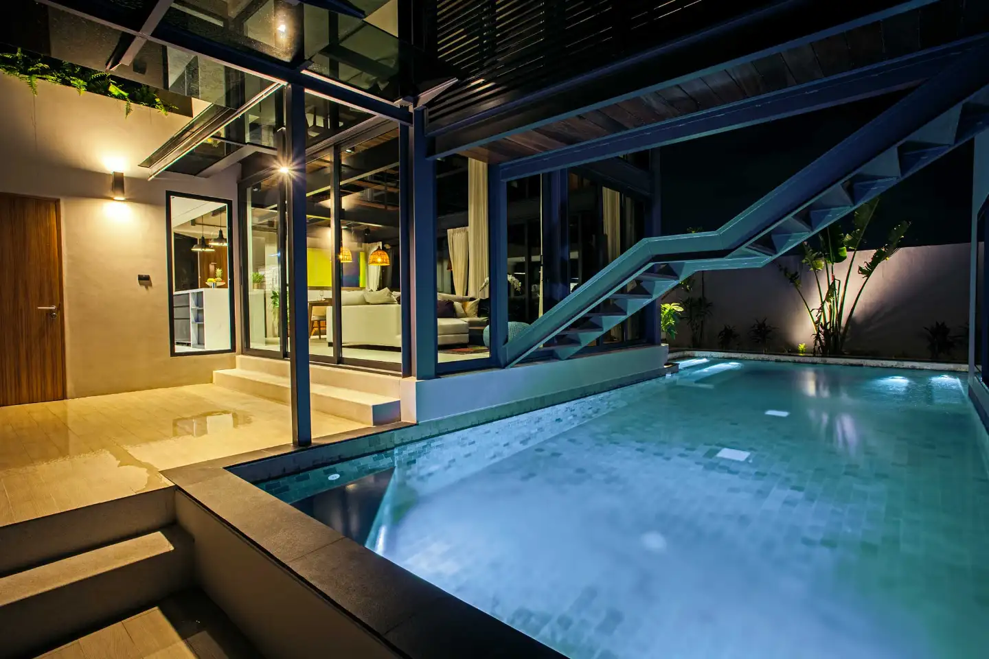 Interior view of Riverhouse Villas, Cherngtalay, Phuket