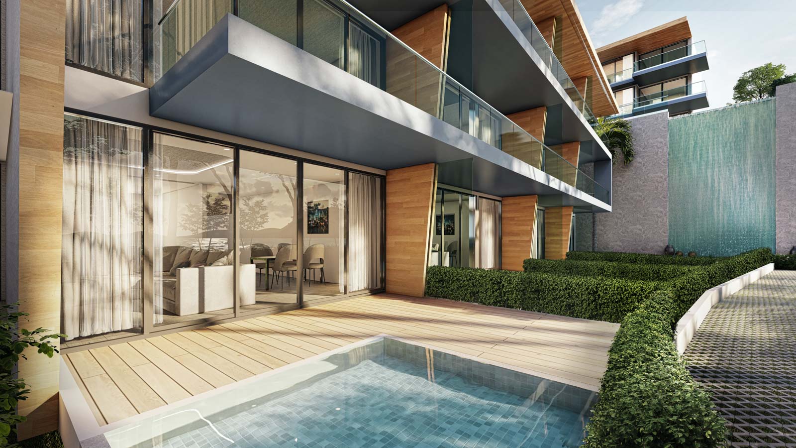 Grand Suite Pool Access 3-Bedroom Penthouse - Coral Beach Oceanview Resort