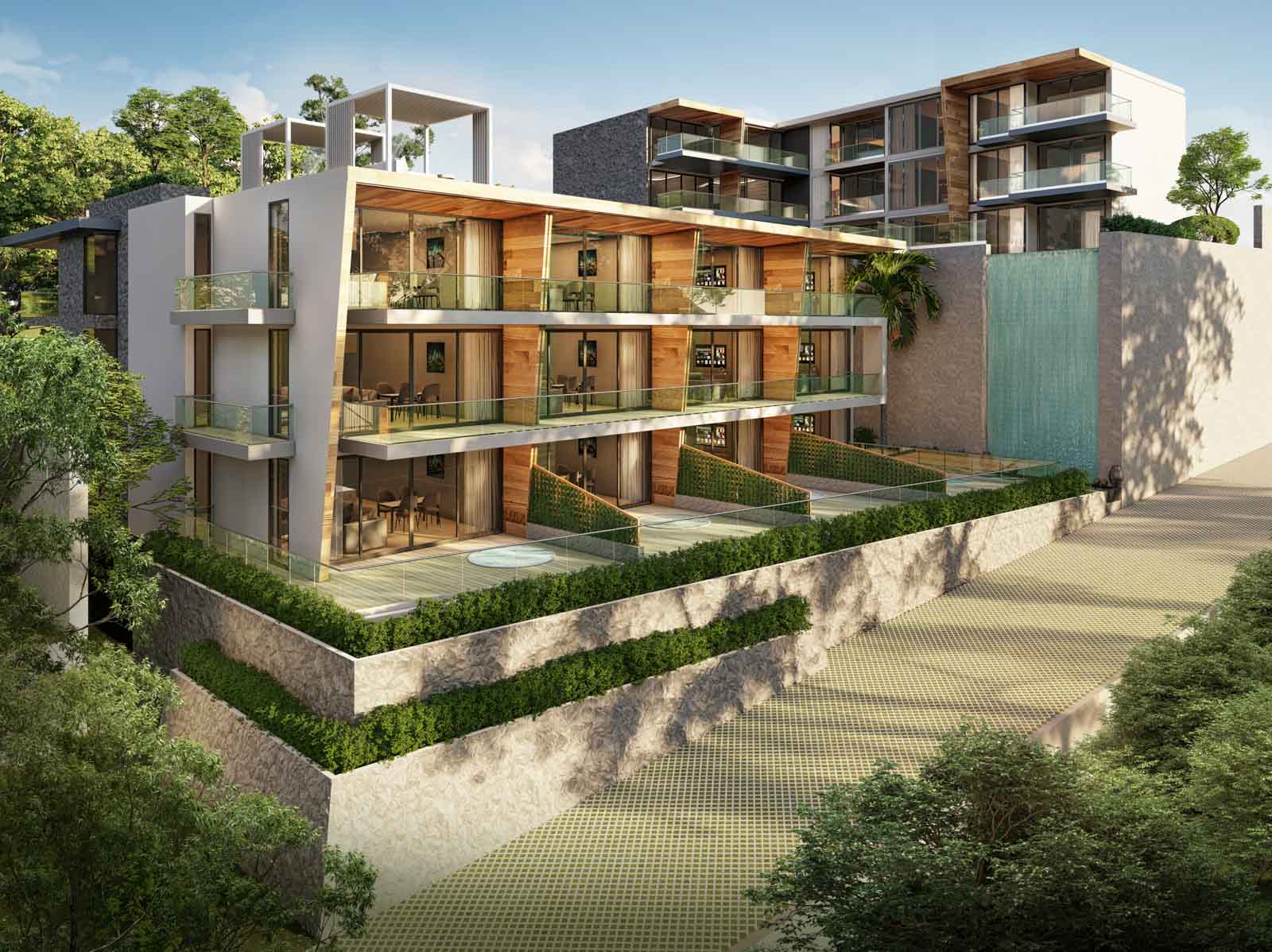 Exterior view of Grand Suite Pool Access 3-Bedroom Penthouse - Coral Beach Oceanview Resort