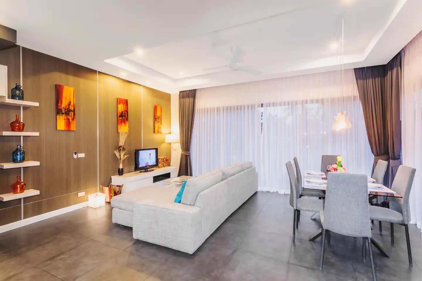 Interior view of Villa Sumalee