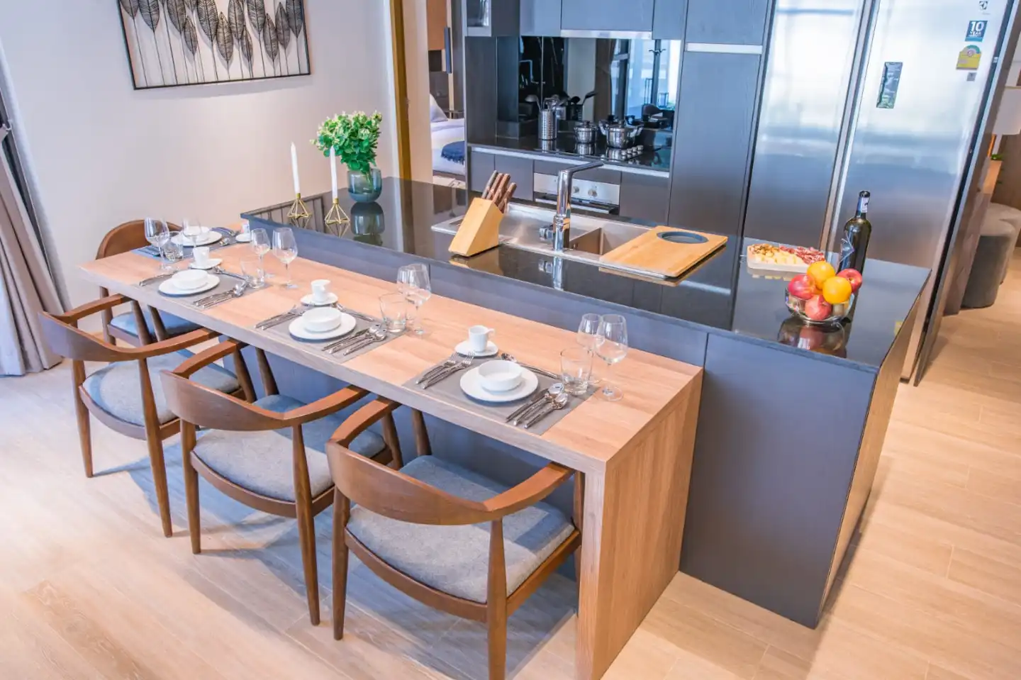 Interior view of Bright Condo - 2 Bedroom Duplex Penthouse