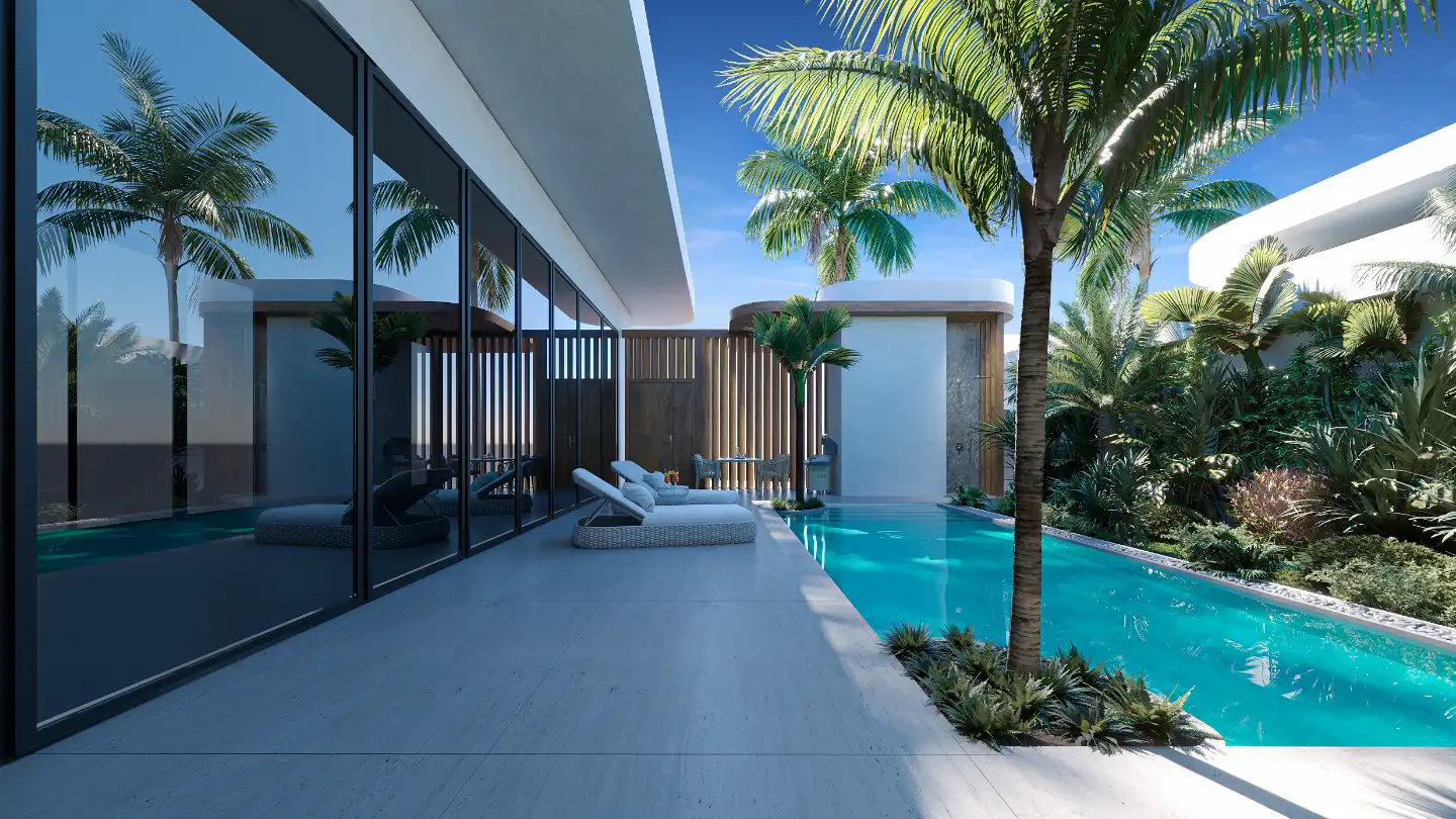 Interior view of Antares Villas