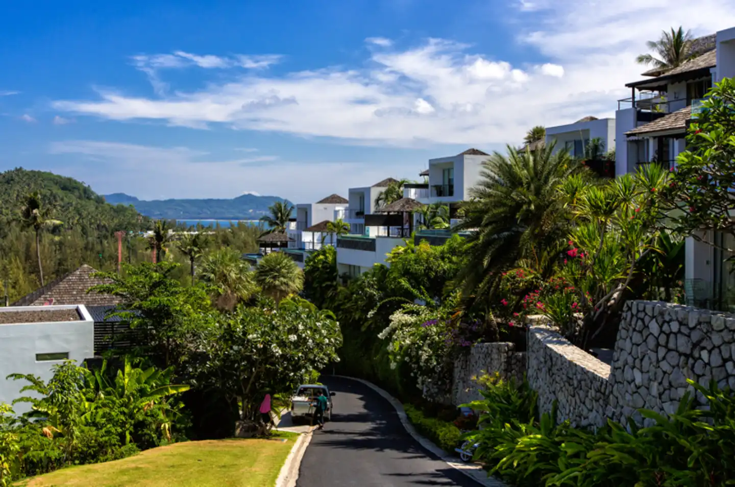 View from Stunning Sea View Villa for Sale in Surin - Villa Napalai in Surin Heights