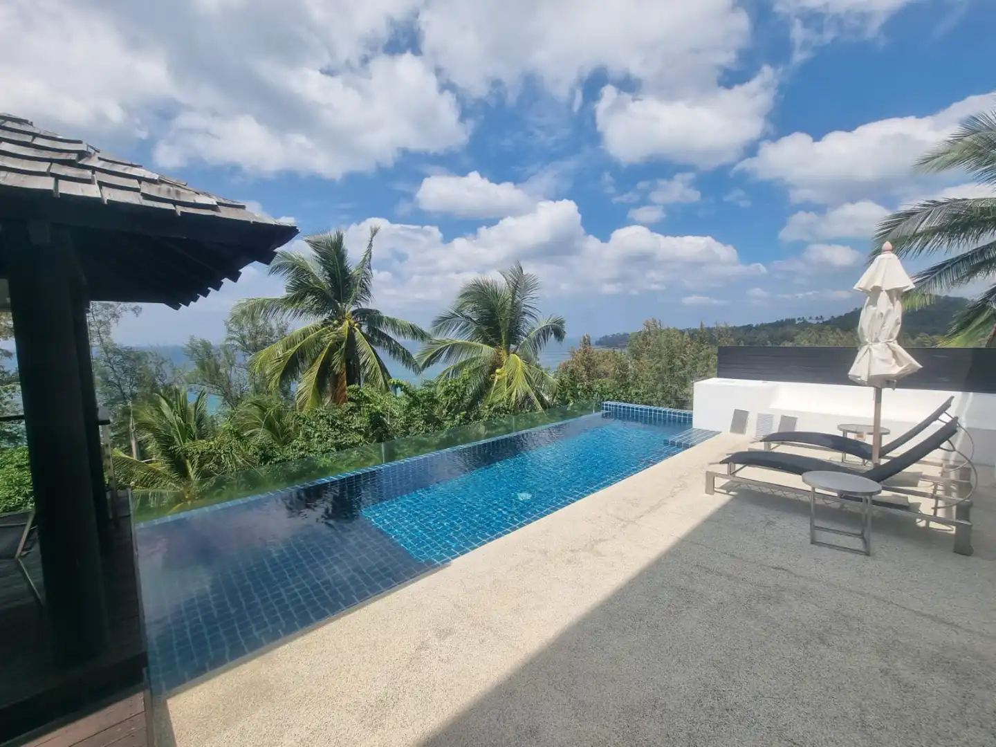 View from Stunning Sea View Villa for Sale in Surin - Villa Napalai in Surin Heights