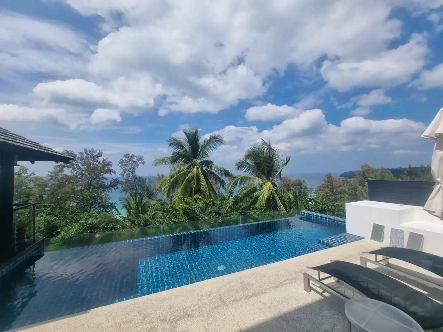 View from Stunning Sea View Villa for Sale in Surin - Villa Napalai in Surin Heights