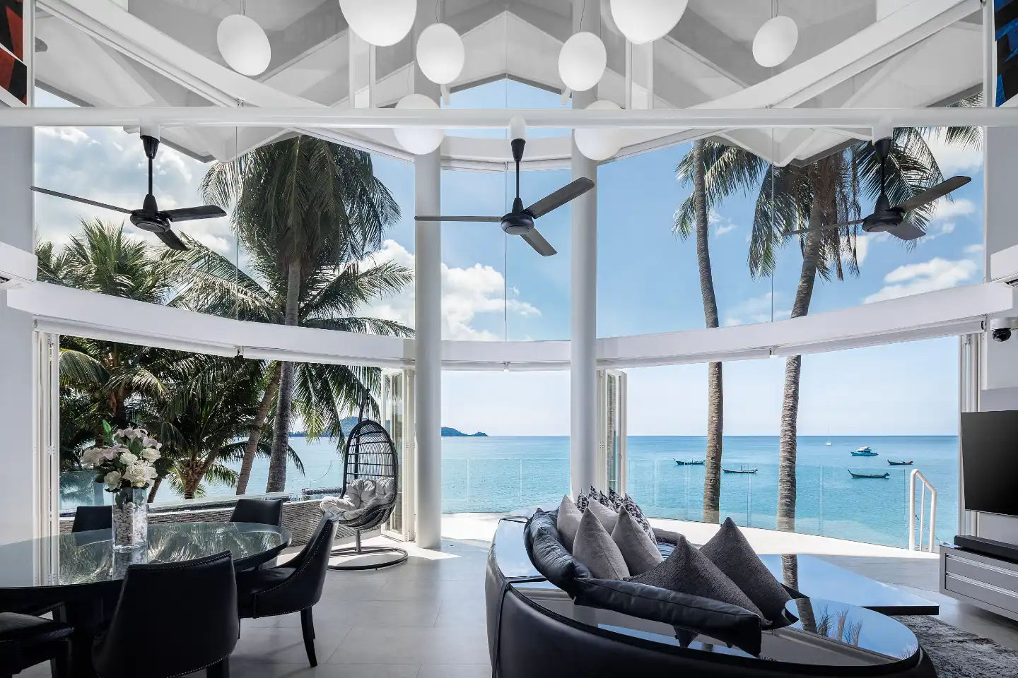 Exterior view of Absolute Beachfront Luxury Villa for Sale in Kalim
