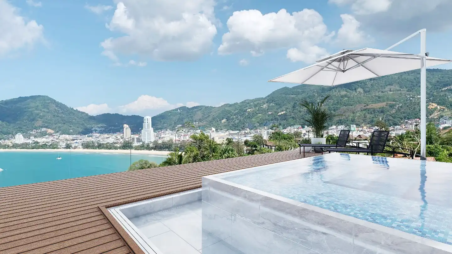 Interior view of Bluepoint Condo - 2 Bedroom with Plunge Pool