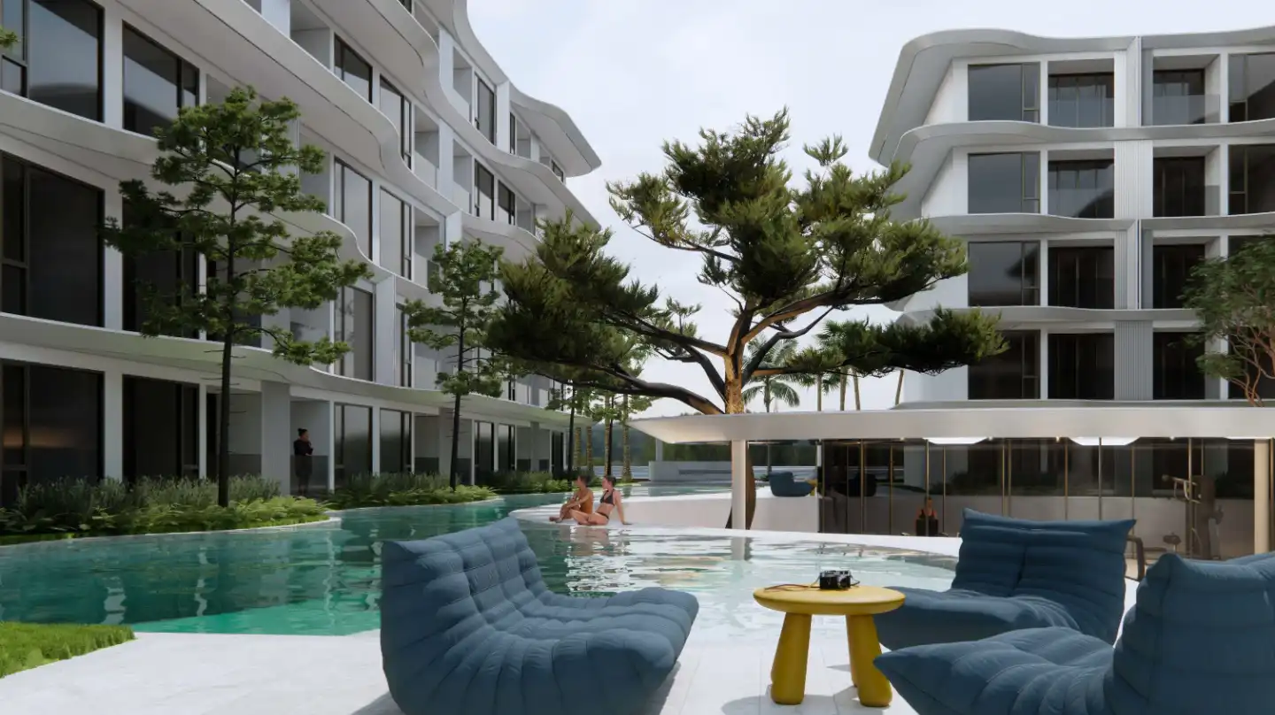 Interior view of Bellevue Beachfront - One Bedroom