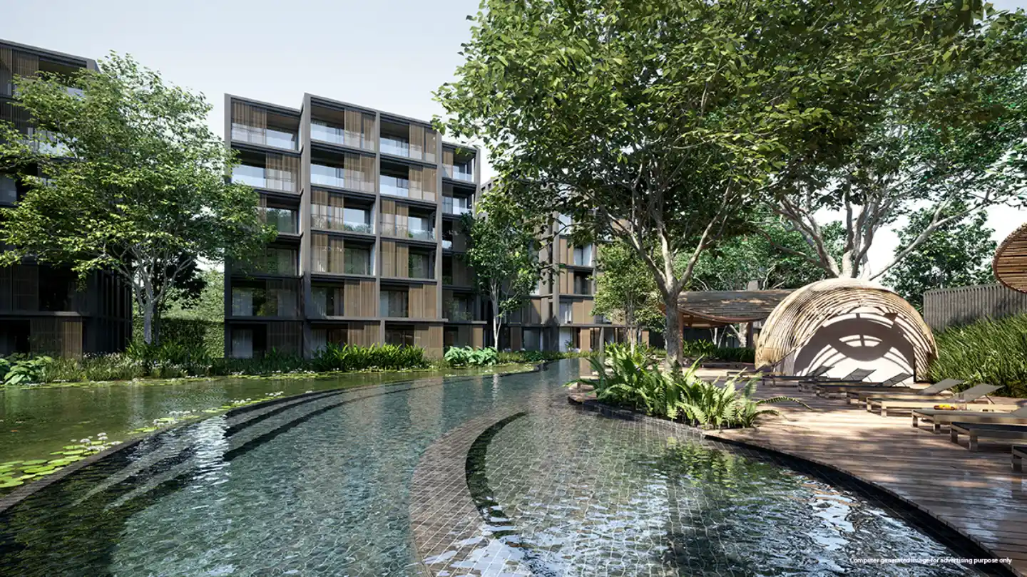 Interior view of M Gallery Residences Montazure - Smaller 1 Bedroom