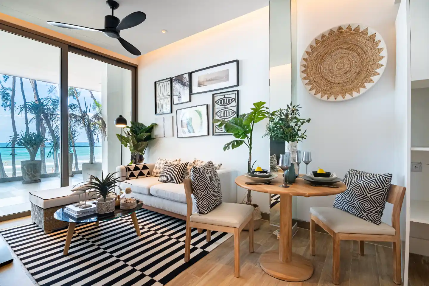 Interior view of M Gallery Residences Montazure - Smaller 1 Bedroom
