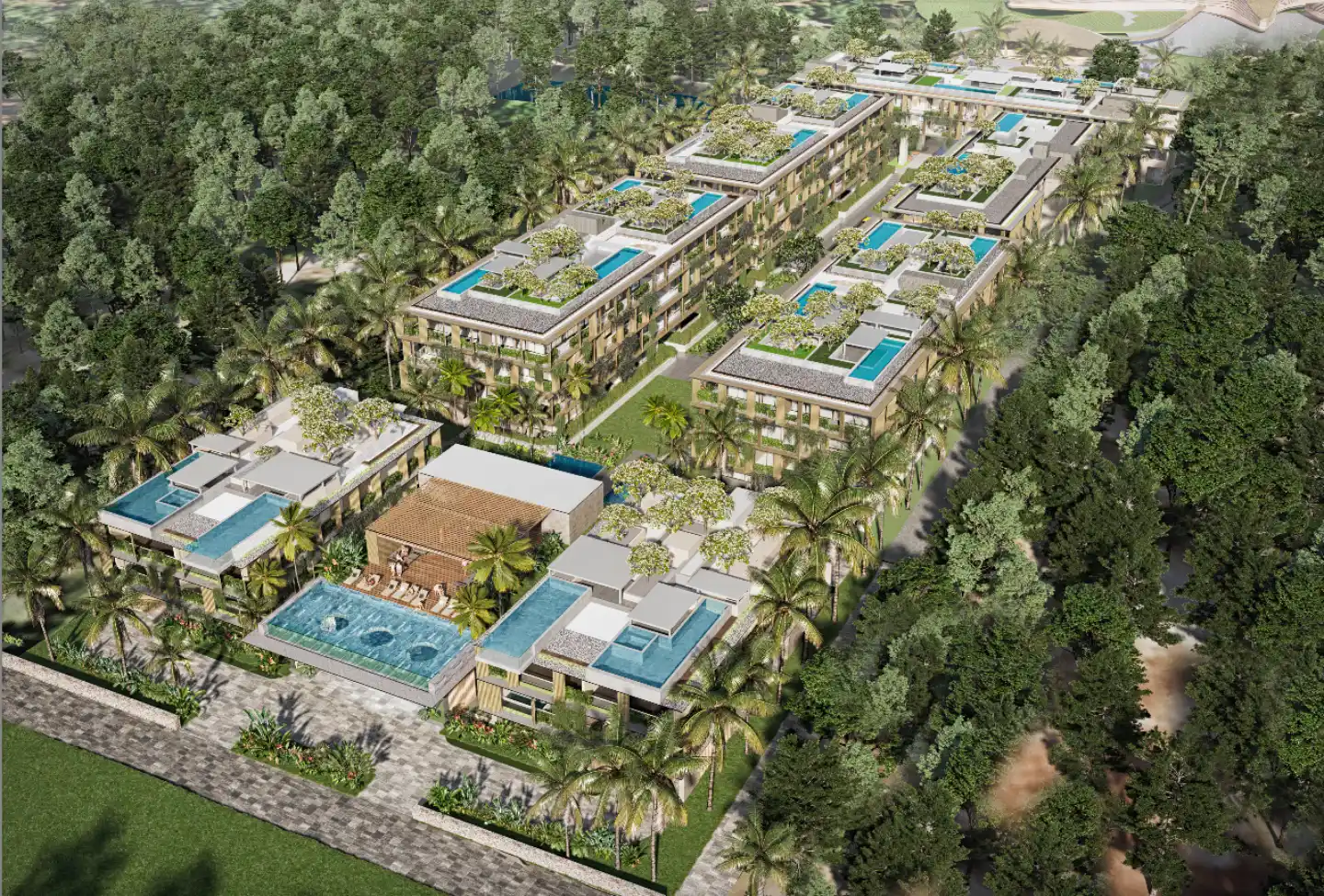 Gardens of Eden Residences - 3 Bedroom Duplex with Pool on Bangtao Beach