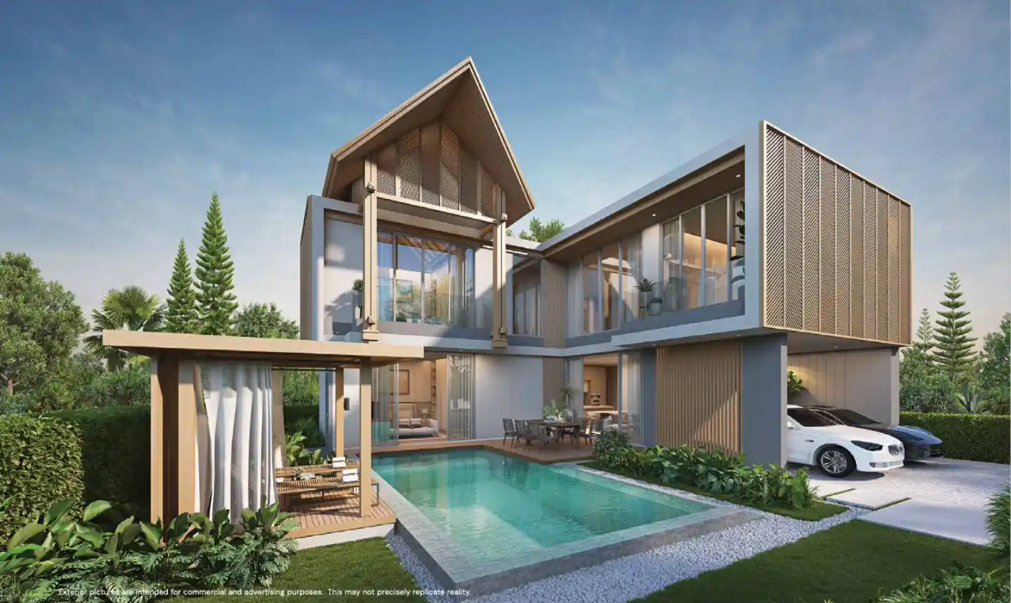 Interior view of Serene Raya - 4 Bedroom