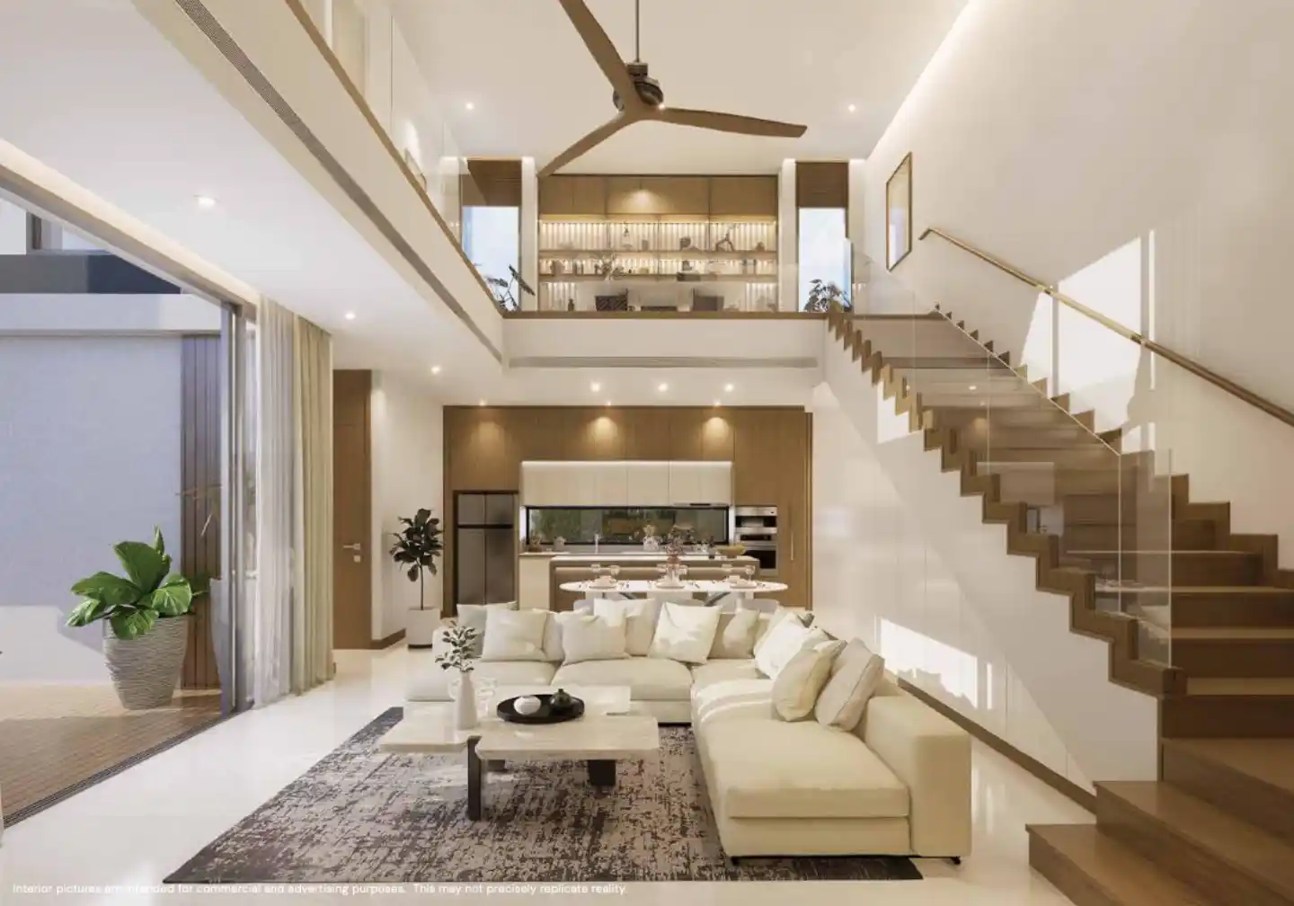 Interior view of Serene Raya - 4 Bedroom