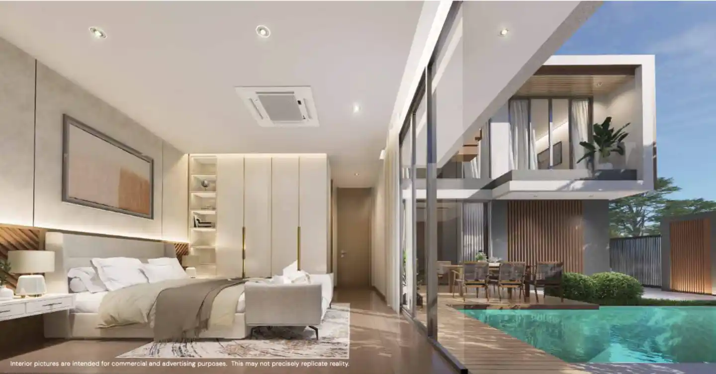 Interior view of Serene Raya - 4 Bedroom
