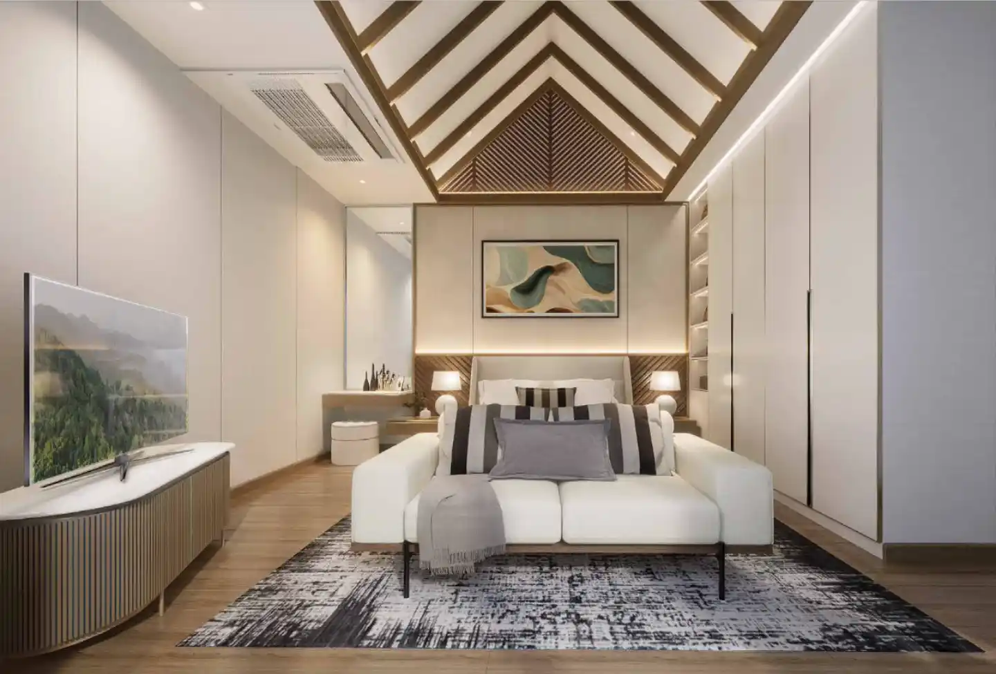 Interior view of Serene Raya - 4 Bedroom