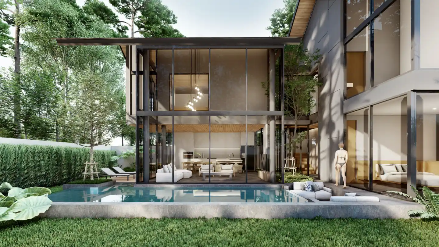 Two-story 4-Bedroom Rainpalm Villa for Sale - Type A