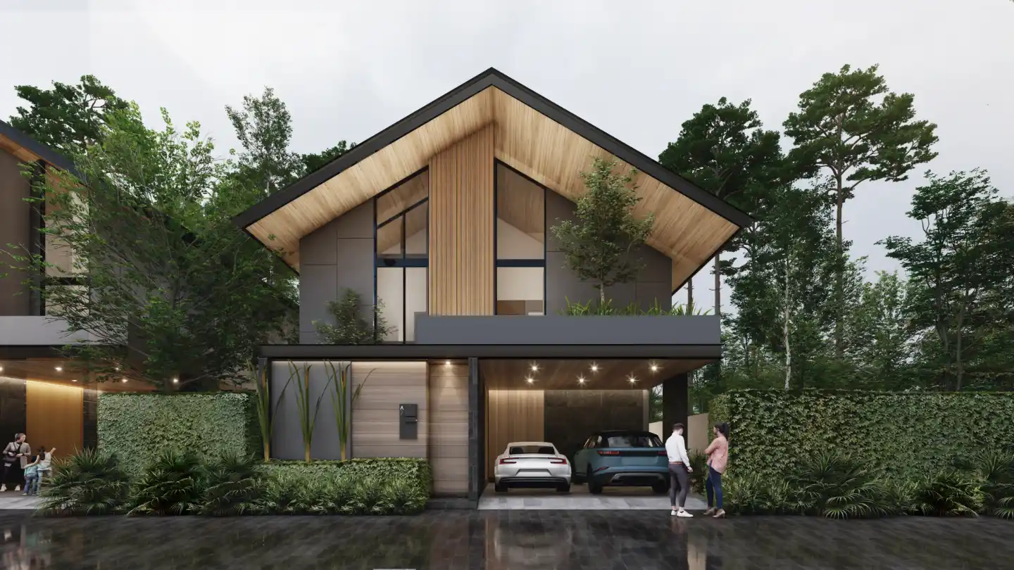 Two-story 4-Bedroom Rainpalm Villa for Sale - Type A - Photo 4