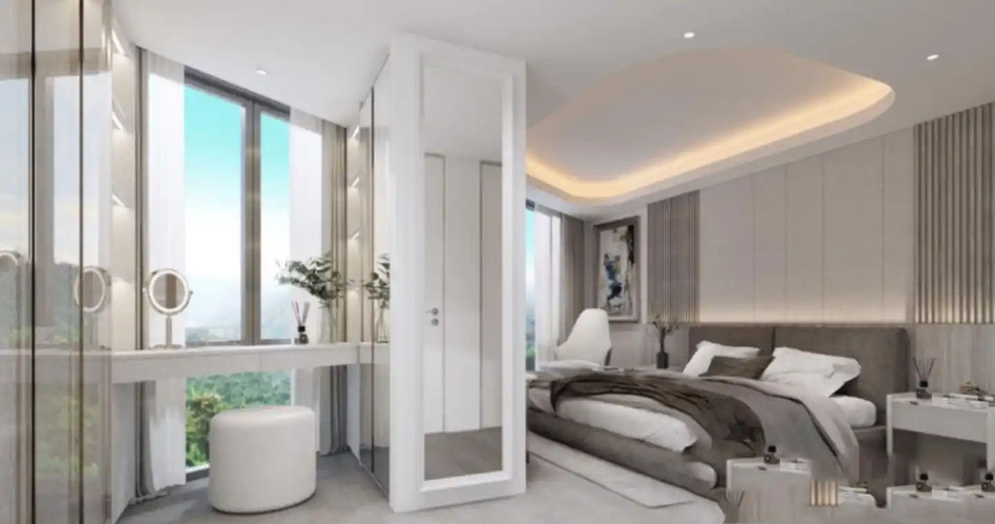 Interior view of The Chardonnay - Type A1 - Grand 1 Bedroom
