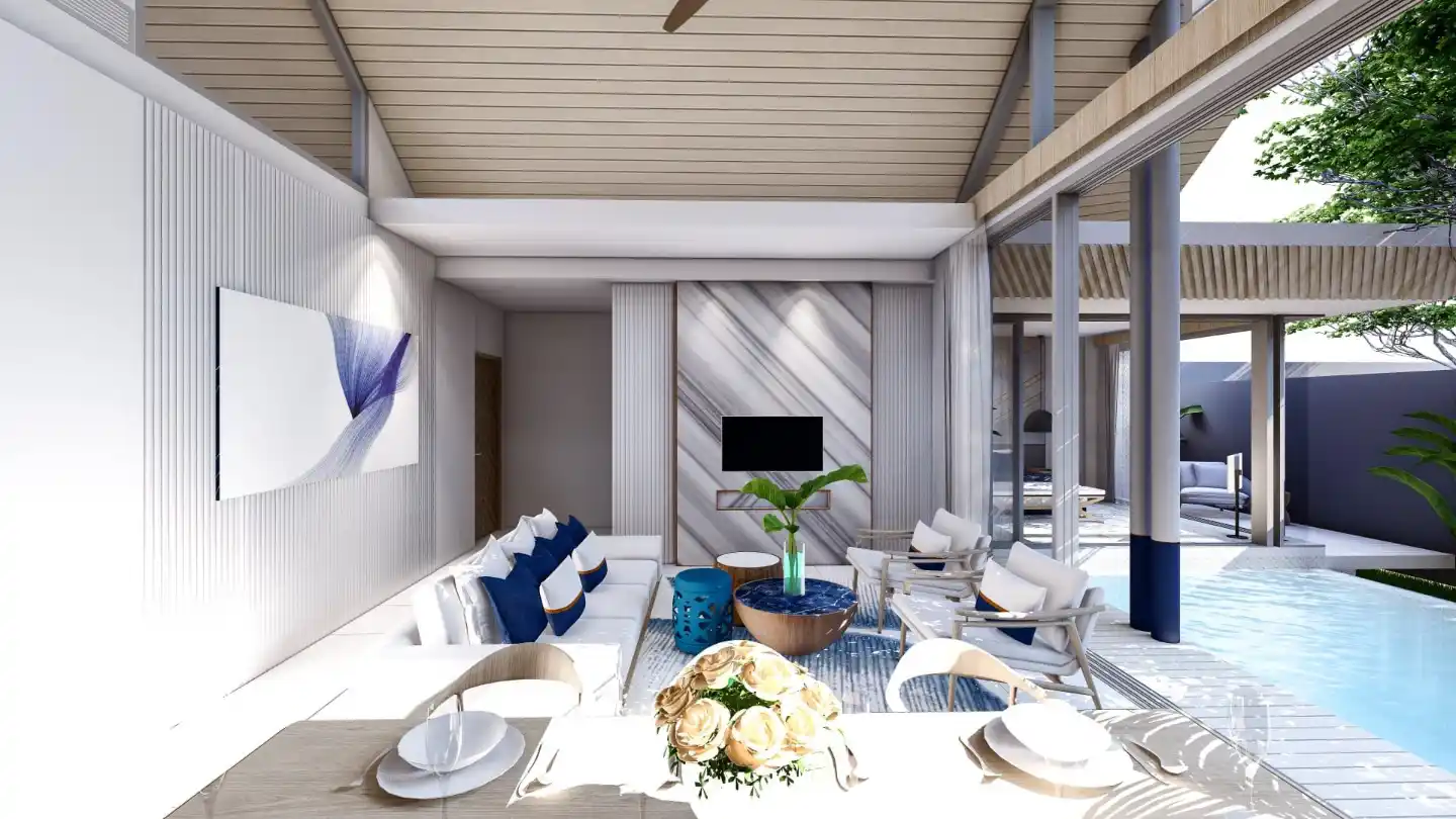 Exterior view of Blue Peak Pool Villas