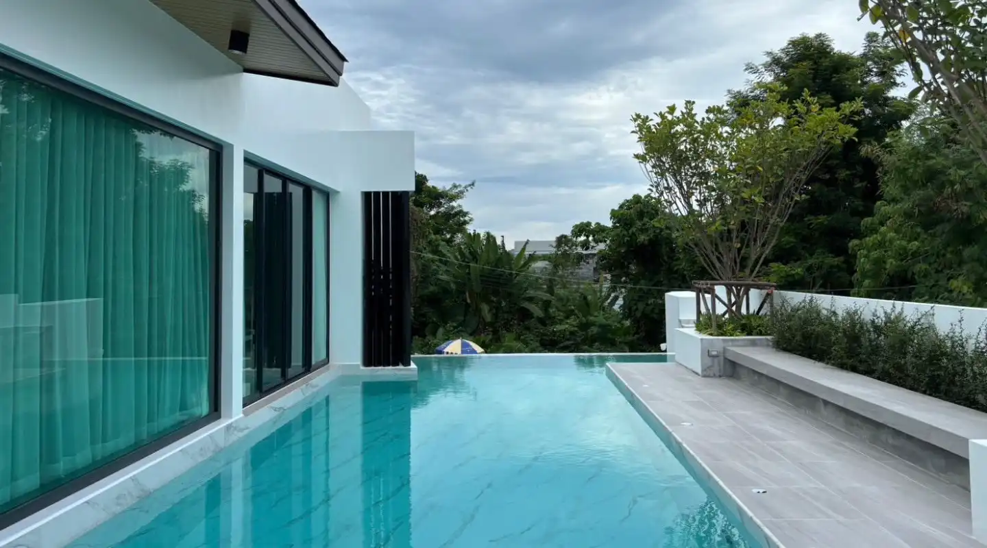 Exterior view of Brand New Luxurious Pool Villa for Sale in Rawai