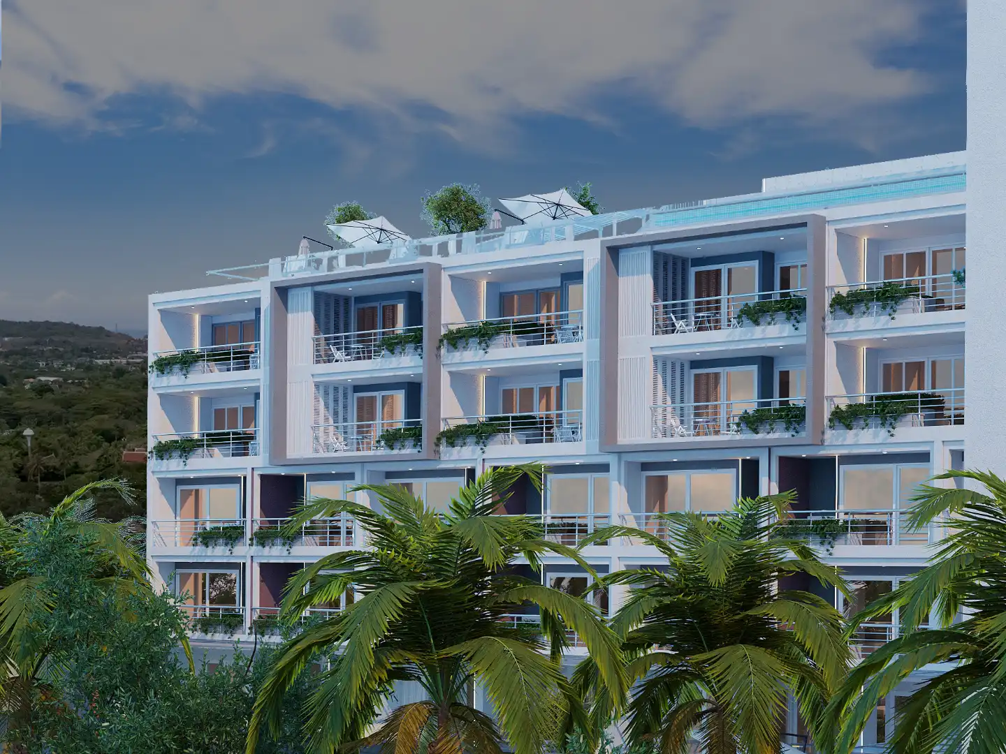 Exterior view of Studio Deluxe Condo at Babylon Sky Garden II - Type G