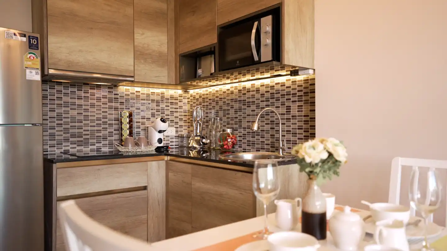 Interior view of 2 Bedroom Condo with Private Swimming Pool at Babylon Sky Garden II - Type D