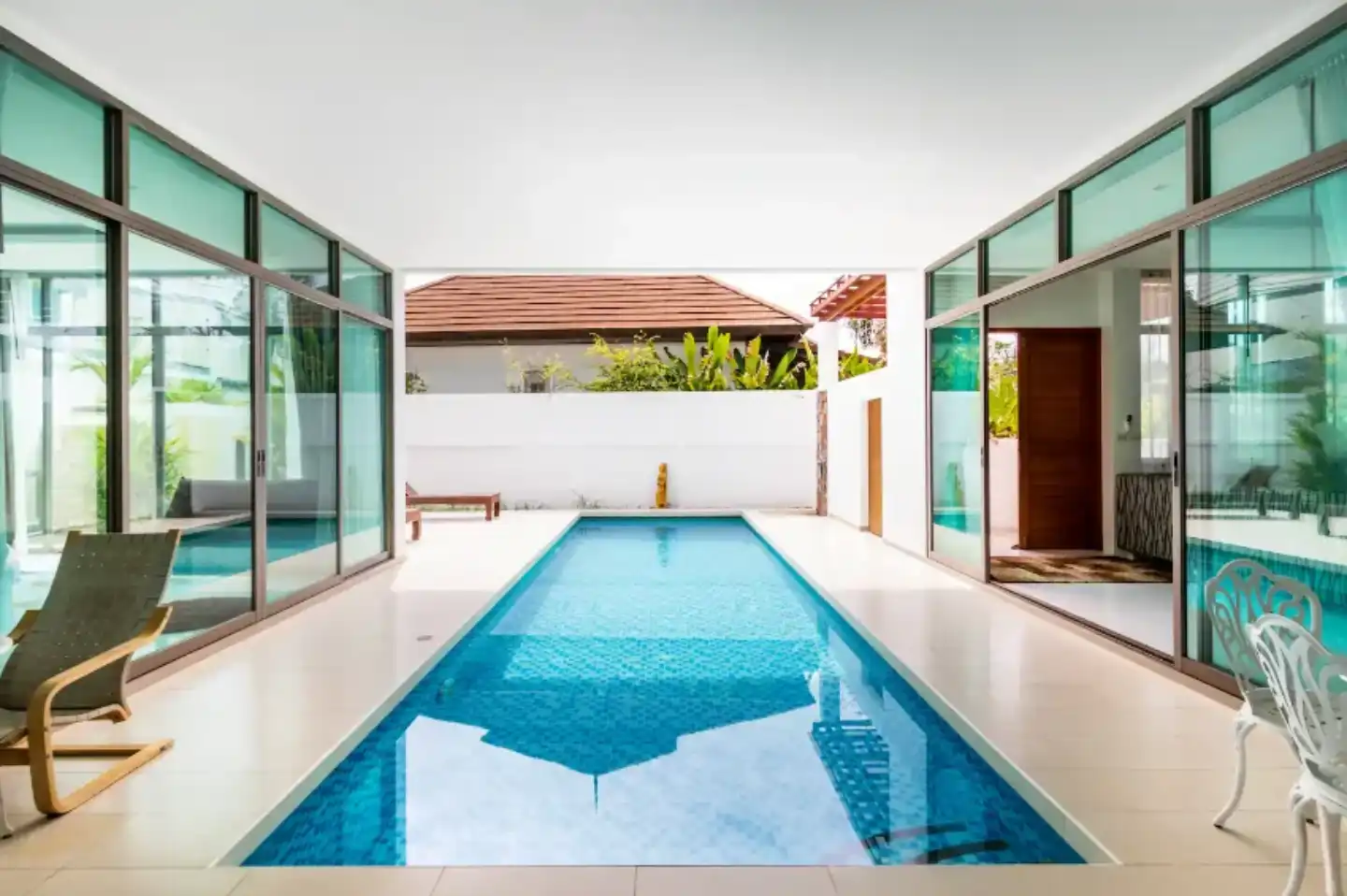 Interior view of 4 Bedroom Pool Villa for Sale at Nathong Village, Kamala