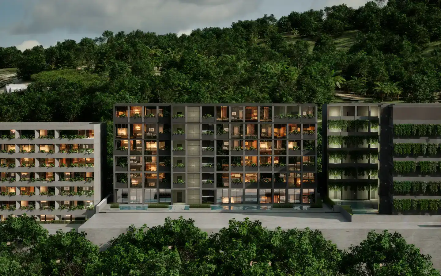 Interior view of Luxury Two Bedroom Condo for Sale in Terra Grove Layan