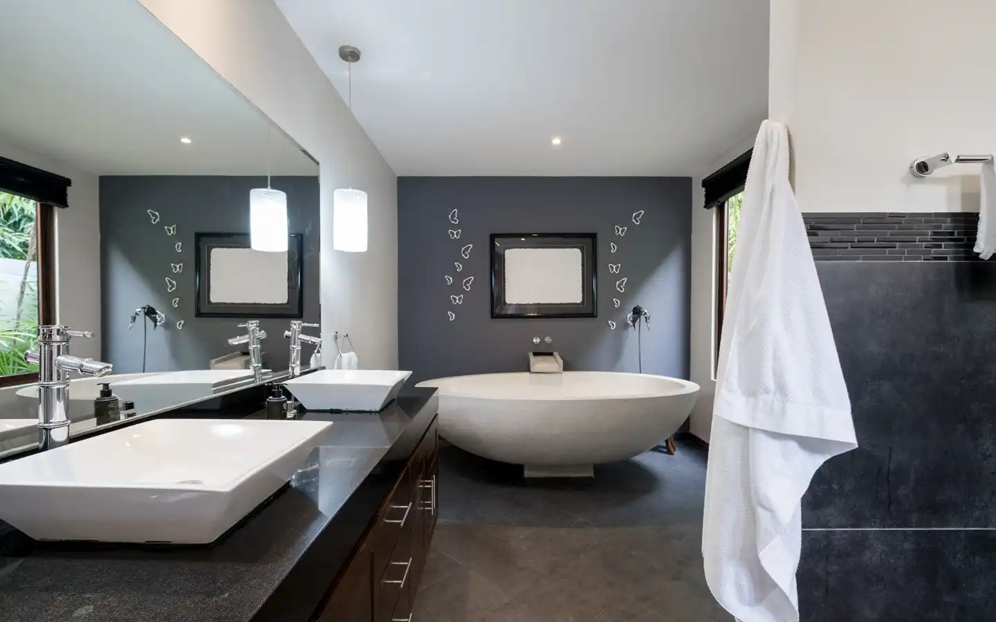 Interior view of Suksan Pool Villa - Modern 3 Bedroom Thai-Balinese Pool Villa for Sale in Rawai